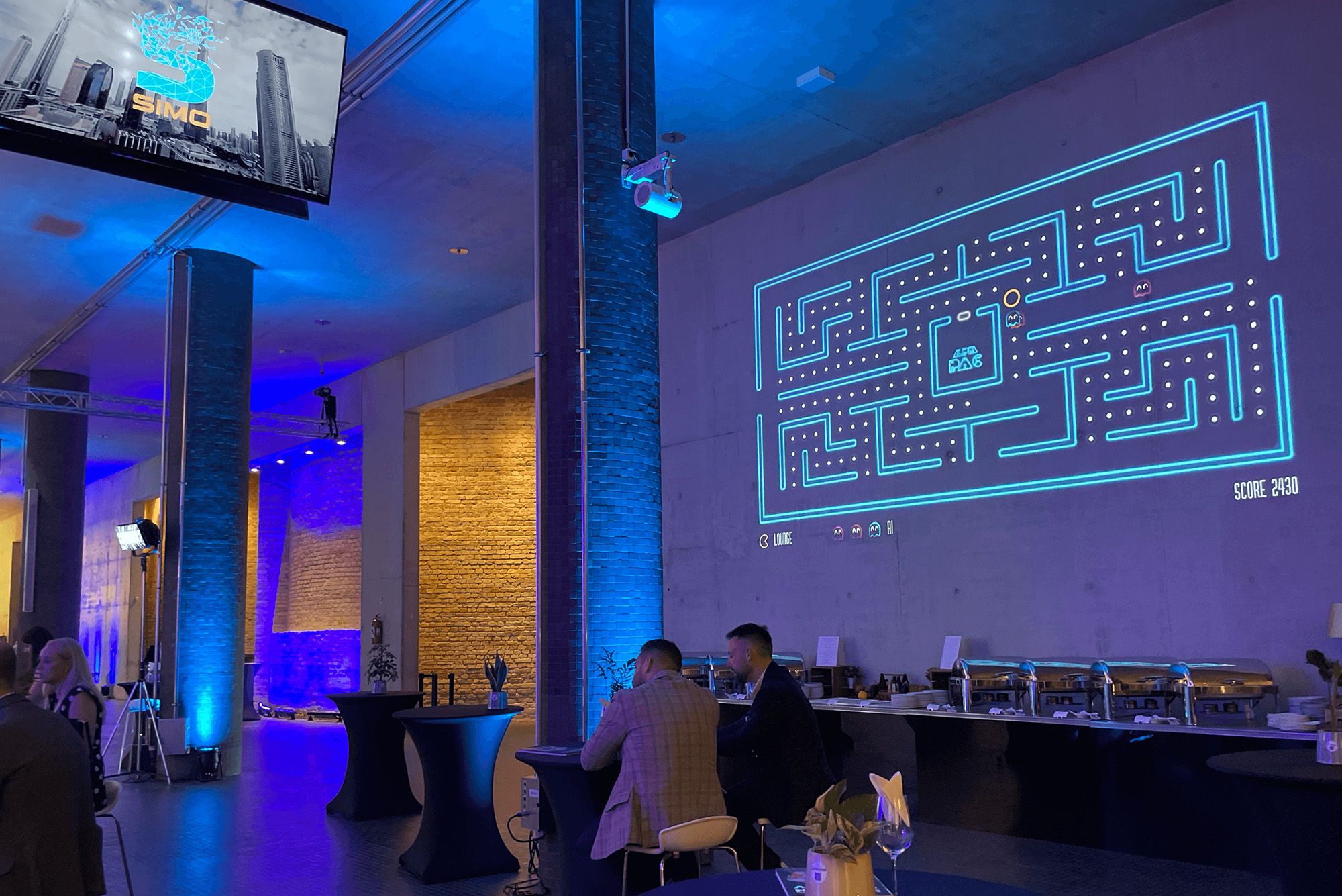 Office design event setup